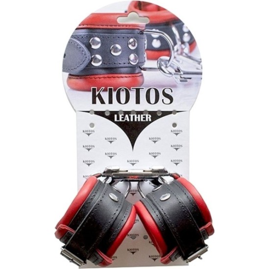 Kiotos 5 CM RED/BLACK HANDCUFFS