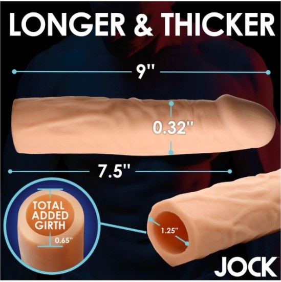 Xr - Jock PENIS ENLARGEMENT COVER 3'8 CM FLESH