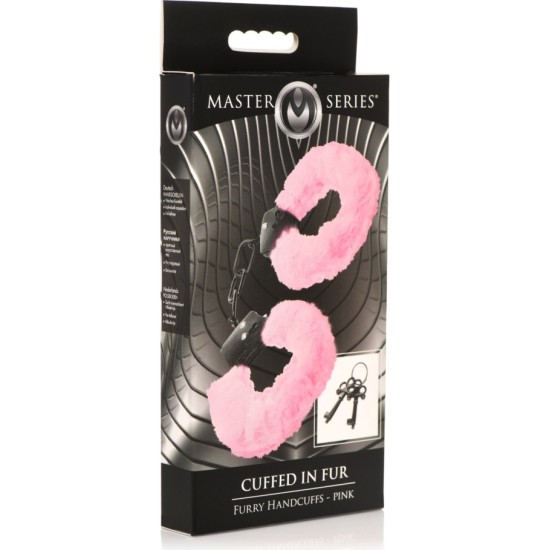 Xr - Masterseries PINK PLUSH HANDCUFFS