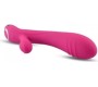 Toyz4Lovers SILICONE VIBRATOR WITH PINK RECHARGEABLE STIMULATOR