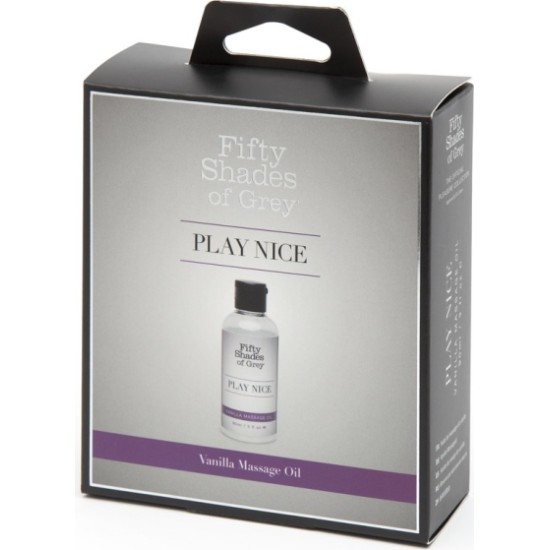 Fifty Shades Of Grey FIFTY SHHADES PLAY NICE VANILĖS MASAŽINIS ALIEJUS 90ml