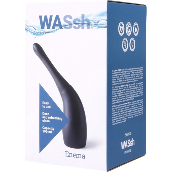 Virgite - Wassh BLACK ANAL CLEANING ENEMA 190 ML