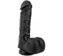 Outlet DINOO KING SIZE REALISTIC PENIS 23 CM SCRAM BLACK