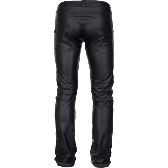 Demoniq VITTORIO WETLOOK PANTS WITH POCKETS BLACK M