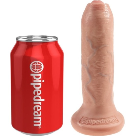 Pipedream - King Cock KING COCK NEgriezts REĀLISTS PENIS 6 (15 CM)