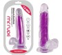 Vscnovelty REALISTIC PHOSPHORESCENT PURPLE PENIS 20 CM