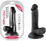 Vscnovelty REĀLISTS PENIS MR RUDE BLACK 18 CM