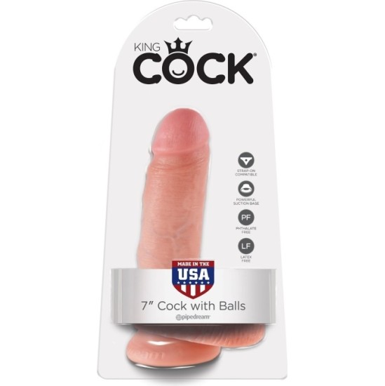 Pipedream - King Cock KING COCK REALISTIC PENIS 7 (18 CM)