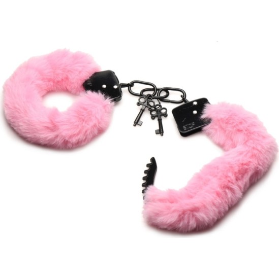 Xr - Masterseries PINK PLUSH HANDCUFFS