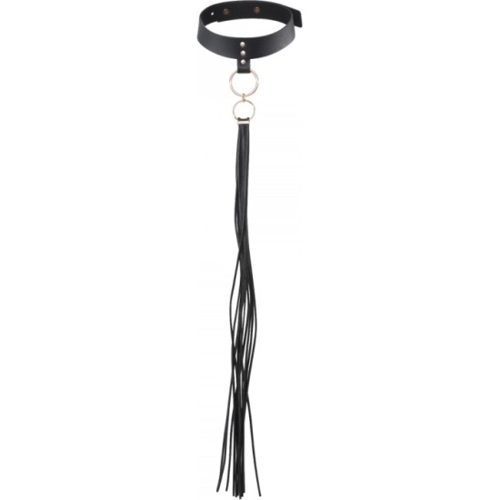 Bijoux Indiscrets MAZE - TASSEL CHOKER BLACK