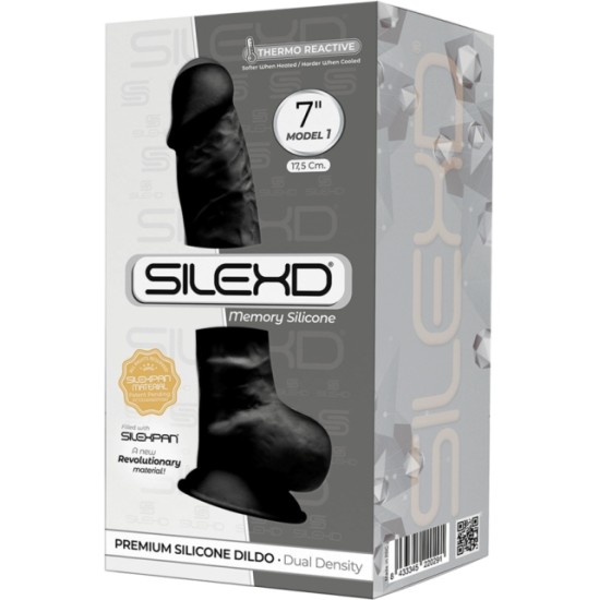 Silexd SILIKONA DILDO MODELIS 1 7 MELNS"