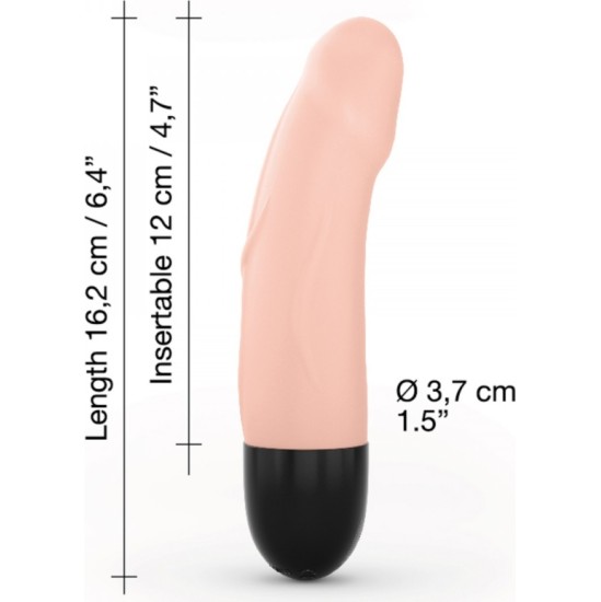 Dorcel S FLESH UZLĀDĒJAMS SILIKONA VIBRATORS