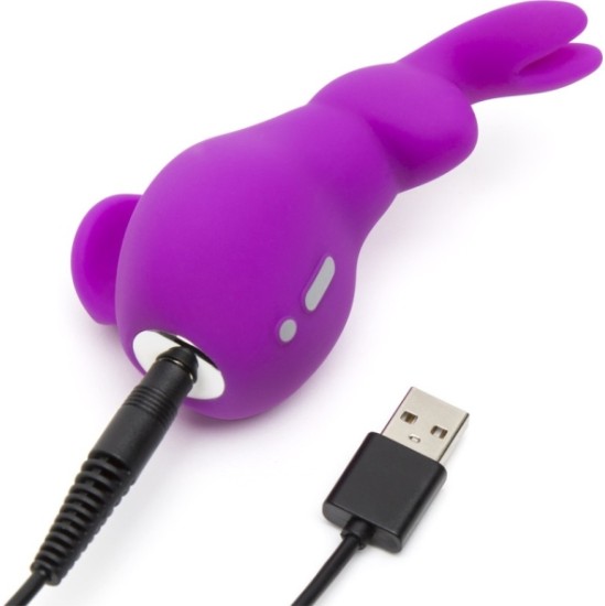 Happy Rabbit MINI EARS RECHARGEABLE RABBIT VIBRATOR PURPLE