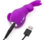 Happy Rabbit MINI EARS RECHARGEABLE RABBIT VIBRATOR PURPLE