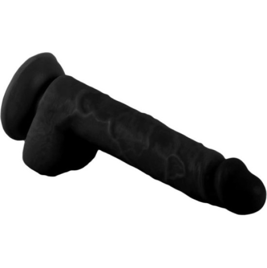 Vscnovelty PENE REALÍSTICO MR RUDE NEGRO 21 CM