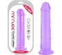 Vscnovelty REALISTIC PENIS CRYSTAL JELLIES PURPLE 21.6 CM