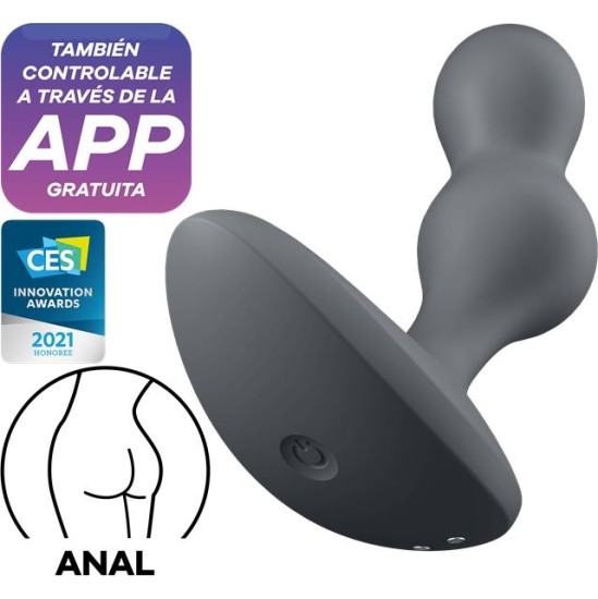 Satisfyer Deep Diver Butt Plug ar Vibration Connect APP