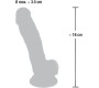 Medical Silicone Dildo 18 cm