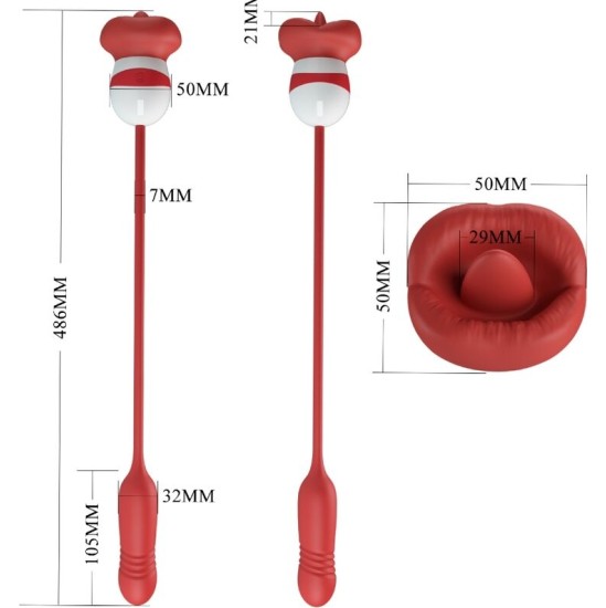 Baile For Him PRETTY LOVE - ASHLYNN RED MOUTH МАСТУРБАТОР