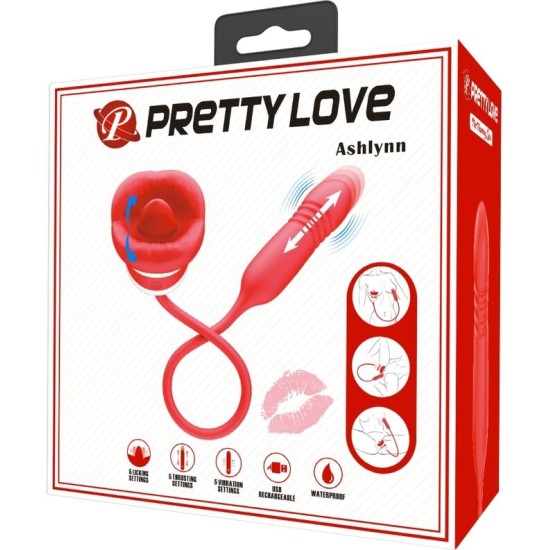 Baile For Him PRETTY LOVE - ASHLYNN RED MOUTH МАСТУРБАТОР