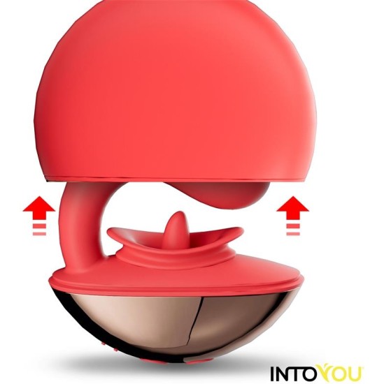 Intoyou App Series Rondy Vibrating and Licking Tongue Stimulator with App