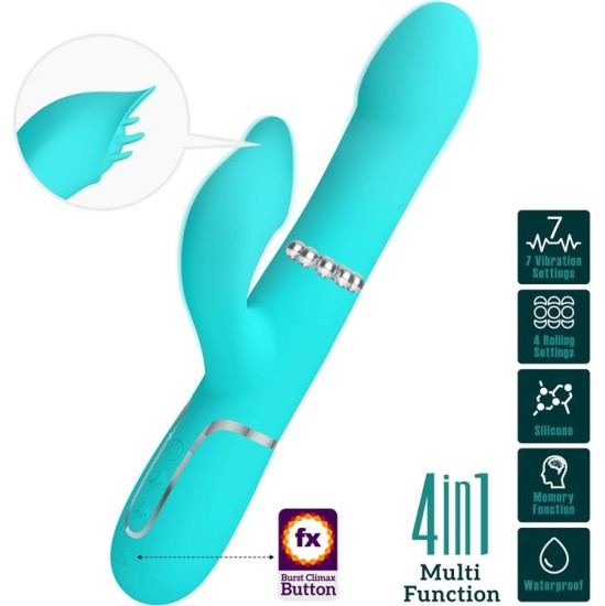 Prettylove Falin Rolling Vibrator with Internal Beads USB