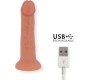 Oninder LIELS BOGOTÁ VIBRATORS DILDO 9 ĀTRUMI NATURAL 22 CM -O- 4,5 CM - BEZMAKSAS LIETOTNE