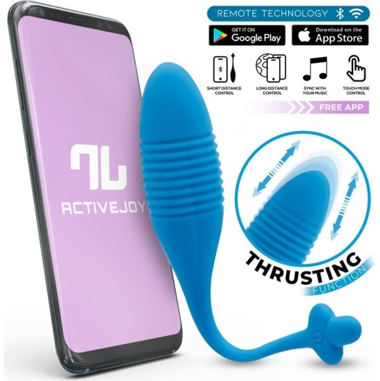 Intoyou App Series Egg with Thrusting with APP Magnetic USB