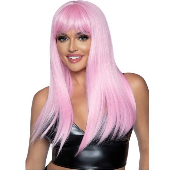 Leg Avenue Accessories LEG AVENUE - LONG STRIGHT BANG WIG ROZĀ