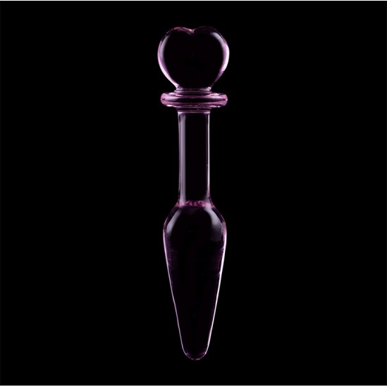 Nebula Series By Ibiza MODEL 7 ANAL PLUG BOROSILICATE GLASS 13.5 X 3 CM PINK