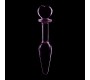 Nebula Series By Ibiza MODEL 7 ANAL PLUG BOROSILICATE GLASS 13.5 X 3 CM PINK