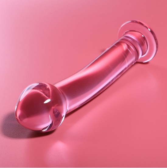Nebula Series By Ibiza MODEL 11 DILDO BOROSILICATE GLASS 16 X 3 CM PINK