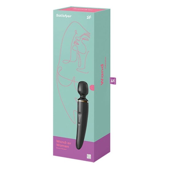 Satisfyer Wand ER WOMAN MELNĀ