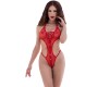 Chilirose Bodies CHILIROSE - CR 4460 BODYSUIT RED S/L