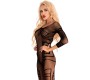 Livco Corsetti Bodystockings LIVCO CORSETTI FASHION - MONATA LC 17325 BODYSTOCKING BOTCHLESS BLACK S/L