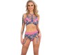 Livco Corsetti Sets LIVCO CORSETTI FASHION — SOLEDAD LC 20217 Krūšturis + BIKSĪTES + PRIEKŠVIETES JOSTA L/XL