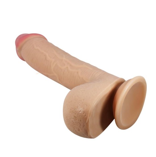 Baile Bīdāmā āda Dildo 23,4 cm