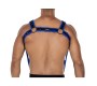 Cut4Men H4RNESS05 Chest Harness Neon Electric Blue One Size