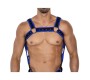 Cut4Men H4RNESS05 Chest Harness Neon Electric Blue One Size