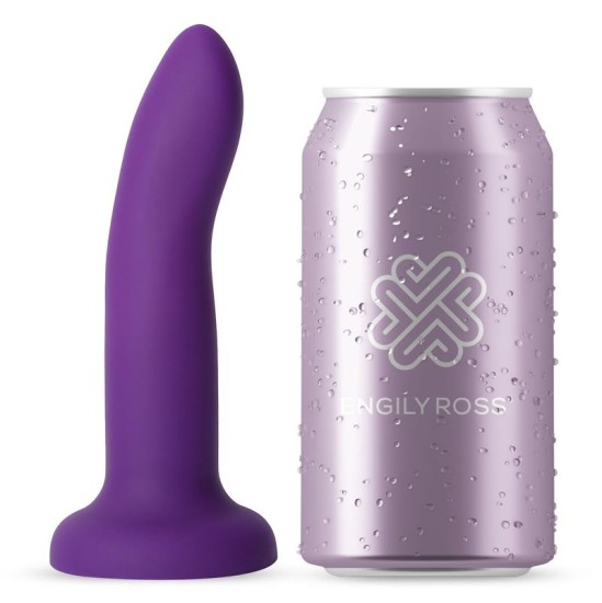 Dildox By Engily Ross Dildo que Cambia de Color P rpura un Rosa Talla S Silicon L quida 14 cm