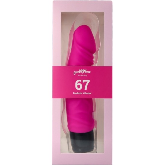 Pick&Love Nº 67 REĀLISTS VIBRATORS ROZĀ