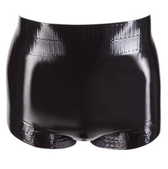 Late X Latex Diaper Briefs black 2XL