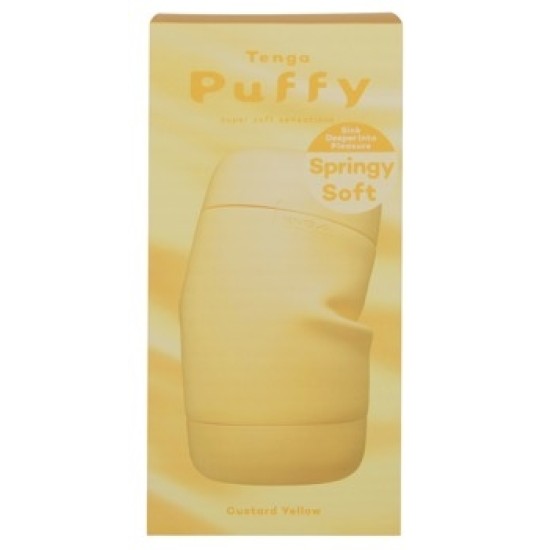 Tenga Puffy Custard Yellow