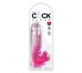 King Cock Clear KingCockClear 6 w bumbiņas rozā