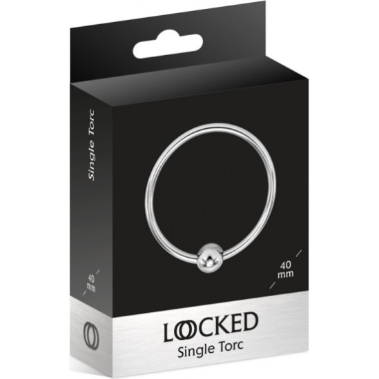 Locked VIENS TORC TĒRAUDA GREDZS 40 MM