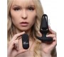 Xr - Ass Thumpers HOLLOW PLUG USB SILICONE VIBRATOR WITH BLACK CONTROL