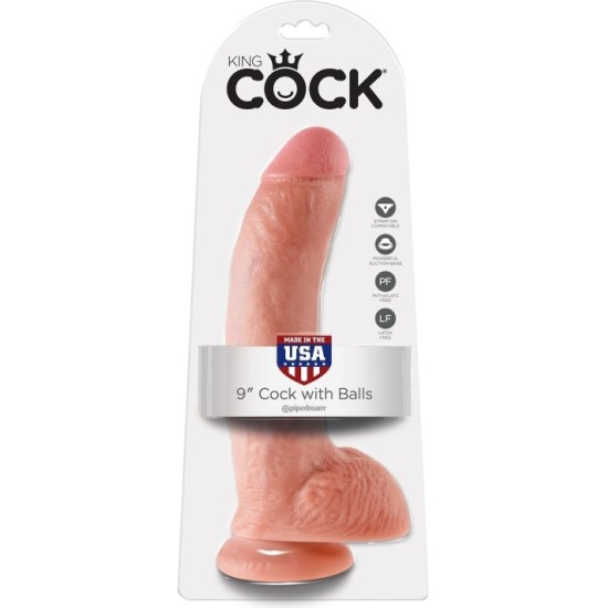 Pipedream - King Cock KING COCK REALISTIC PENIS 9 (23 CM)