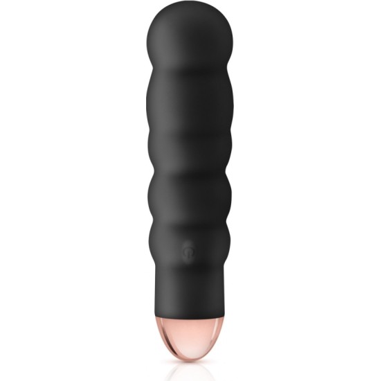 My First BLACK GIGGLE UZLĀDĒJAMS SILIKONA MINI VIBRATORS