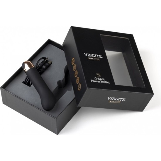 Virgite - Black Edition VIBRĒJOŠĀ BULLET V4 BLACK EDITION