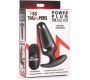 Xr - Ass Thumpers HOLLOW PLUG USB SILICONE VIBRATOR WITH BLACK CONTROL